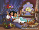 Imagini Aladdin, Jasmine si duhul din lampa fermecata - 7