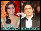 Kajol Devgan and Shahrukh Khan