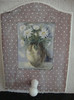 cuier ,,floare de colt''-decoupage