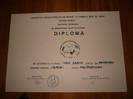 diploma californian femela