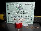 F.A.C. ESPANA ANDALUCIA   2o12