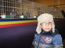Fiul meu la expo 2012 de la Mures