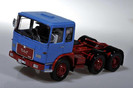 Neo Scale Models truck M.A.N. 16304 F7 1968 blue/red scale 1:43