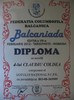 diploma de la balcaniada