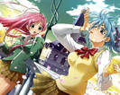 Moka-san-and-Kurumu-chan-with-ice-cream-rosario-vampire-7855567-1280-1024