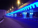 Pasajul suprateran din Craiova ,noaptea!