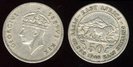 50 centi (jum. shilling), Africa de Est, 1952, George VI