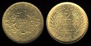 2 franci, Tunisia, 1921, 87