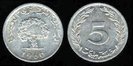 5 millimes, 1960, 664