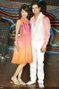 Nisha-Rawal-with-husband-Karan-Wahi-compliment-each-other-on-the-sets-of-Nach-Baliye-5-in-Mumbai-