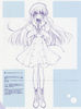 yande.re 193663 amamiya_yuuko ef_~a_fairytale_of_the_two~ monochrome nanao_naru seifuku sketch
