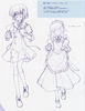 yande.re 193661 ef_~a_fairytale_of_the_two~ eyepatch maid monochrome nanao_naru see_through seifuku 