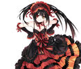 yande.re 219583 cleavage date_a_live dress heterochromia lolita_fashion tokisaki_kurumi tsunako