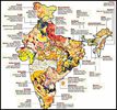 Indian food Map