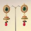 ethnic_jhumka_earrings_in_amazing_golden_green_colour_abpai0aie005_adiva_1