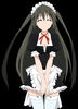 yande.re 192850 maid mayo_chiki! stockings suzutsuki_kanade thighhighs transparent_png vector_trace