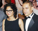 Aamir Khan with wife Kiran Rao