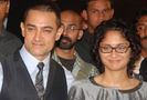Aamir Khan with wife Kiran Rao