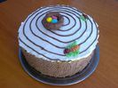 Tort buturuga -spirala cu crema de ciocolata si ganache ciocolata alba