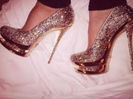 glitter shoe