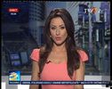 Dorina Florea la stirile de la ora 18, TVR 2