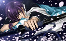 hakuouki_shinsengumi_kitan_saito_hajime_boy_brunette_sword_petals_32821_1920x1200