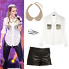 bridgit-mendler-glitter-pocket-blouse
