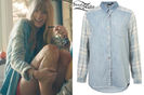 taylorswiftchecksleeveshirt