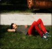 Am scăpat însfârşit. ;3 [ se trânteşte pe iarbă. ] + Tu taci mă. :-L #Ioana.
