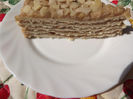 Tort foi -crema cu nuca