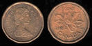 1 cent, 1989, Elisabeta ii, 383