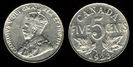 5 centi, Canada, George V, 1936, 228