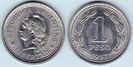 1 peso, 1957, 829