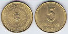5 centavos, 2009, 879