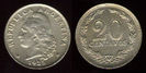 20 centavos, Argentina, 1897, 115