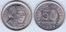 50 centavos, 1955, Jose de San Martin, 828