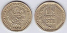 1 nuevo sol, 1996, 833