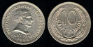 10 centesimos, 1953, Artigas, 768