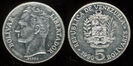 5 bolivares, 1989, Venezuela, 560