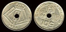 10 centimes, 1938, Leopold III, 305