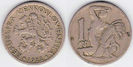 1 koruna, 1924, 613