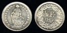 jum.franc, Elvetia, 1881, 57