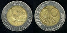 10 markkaa, 1993, 595