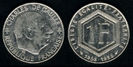 1 franc, Franta, 1988, Charles de Gaulle, 523