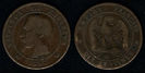 10 centimes, 1854, Napoleon III (Imperiu), 338
