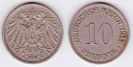 10 pfennig, 1913 J, 883