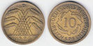 10 reichspfennig, 1924 A, 729
