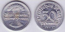 50 pfennig, 1920, Weimar, 870