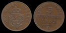 3 pfenninge, Germania (Prusia), 1873, 111