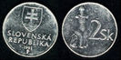 2 koruna, 1995, 288